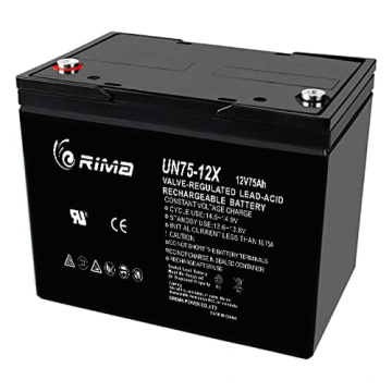 12 -вольт 75AH Deep Cycle Battery для лодки RV